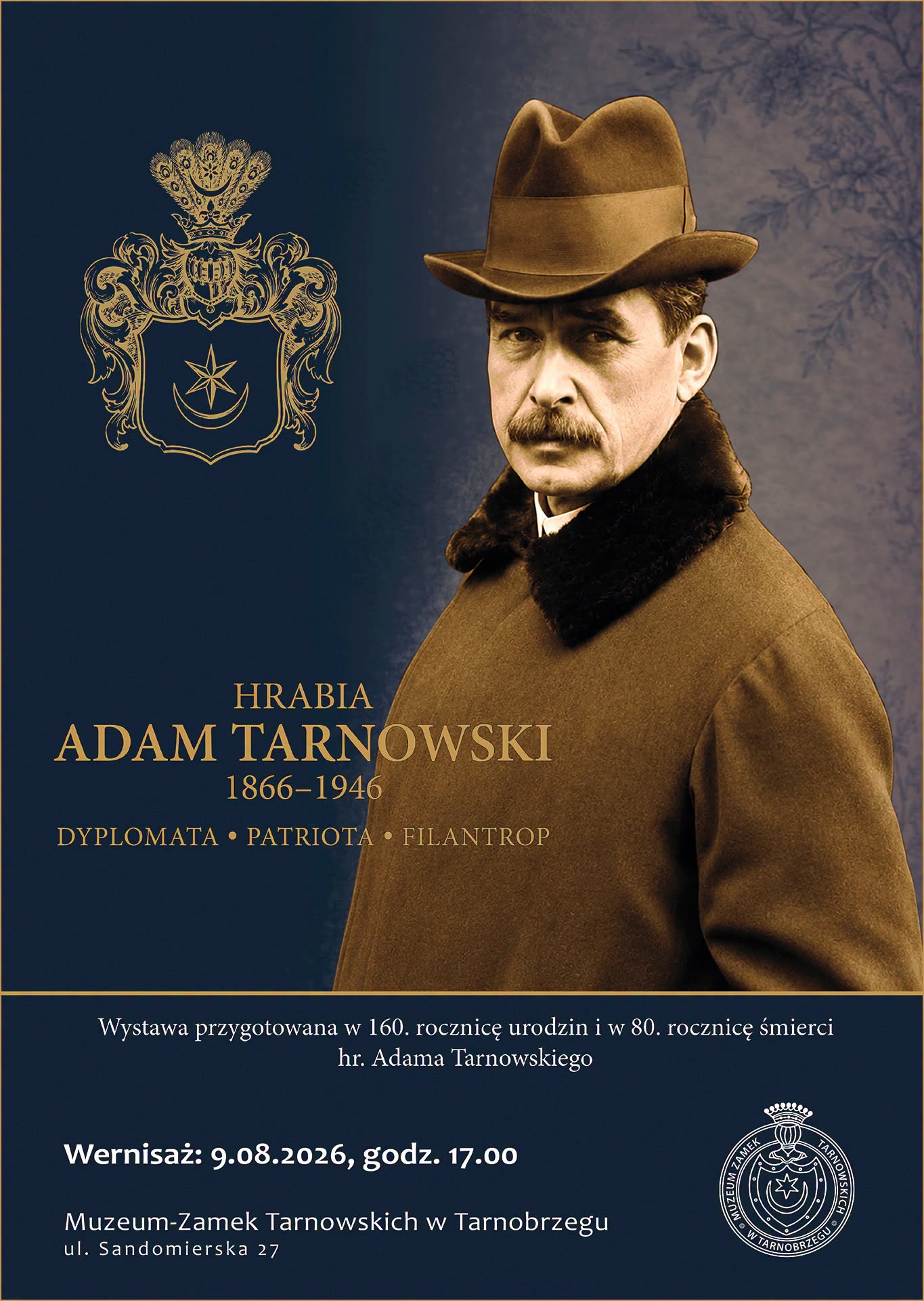 „Hrabia Adam Tarnowski 1866–1946 – dyplomata, patriota, filantrop”